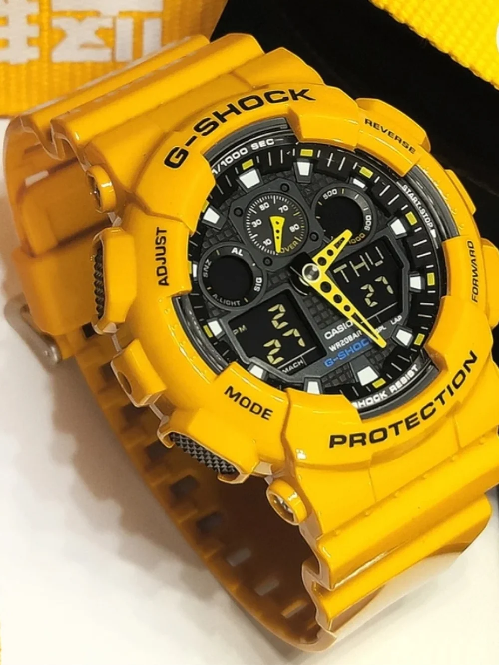 Casio Bumble Bee Triple Gold & Black Premium G-Shock